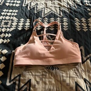 Coral Zyia strappy sports bra